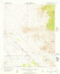 Shenandoah Peak 1956 topographic map thumbnail