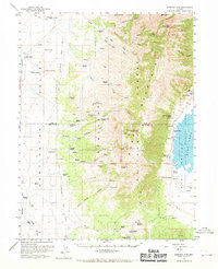 Sherman Mtn 1959 topographic map thumbnail