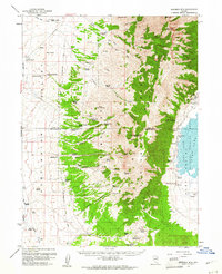 Sherman Mtn 1959 topographic map thumbnail