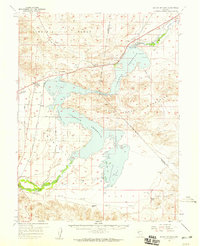 Silver Springs 1957 topographic map thumbnail