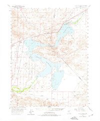 Silver Springs 1957 topographic map thumbnail