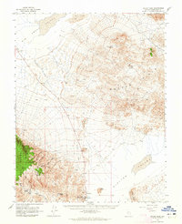 Silver Peak 1963 topographic map thumbnail