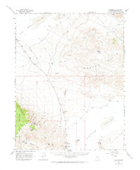 Silverpeak topographic map thumbnail