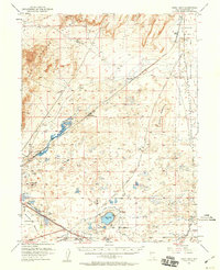 Soda Lake 1951 topographic map thumbnail