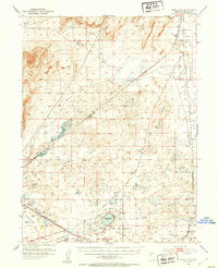 Soda Lake 1951 topographic map thumbnail