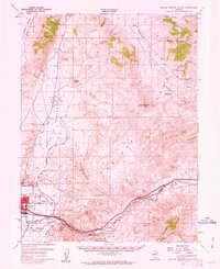 Spanish Springs Valley topographic map thumbnail