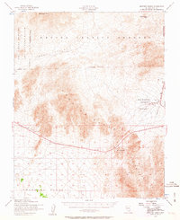 Specter Range 1952 topographic map thumbnail
