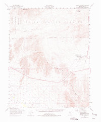 Specter Range 1952 topographic map thumbnail