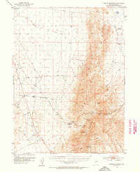 Spruce Mountain 1953 topographic map thumbnail