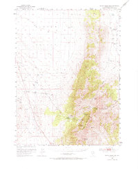 Spruce Mountain 1953 topographic map thumbnail