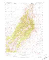 Spruce Mountain 4 1953 topographic map thumbnail
