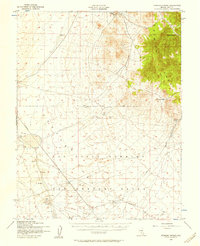 Stinking Spring 1952 topographic map thumbnail