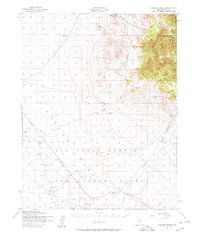 Stinking Spring 1952 topographic map thumbnail