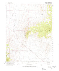 Tempiute Mtn 1964 topographic map thumbnail