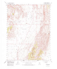 The Cedars 1961 topographic map thumbnail