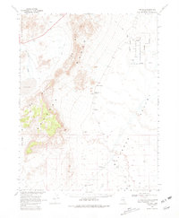 The Wall 1968 topographic map preview