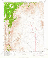 Tippipah Spring 1952 topographic map thumbnail