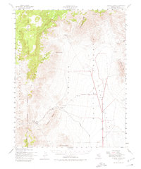 Tippipah Spring 1952 topographic map thumbnail