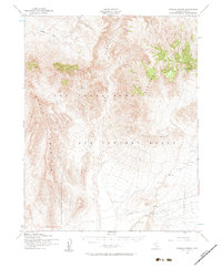 Topopah Spring 1952 topographic map thumbnail