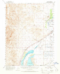 Toulon 1956 topographic map thumbnail