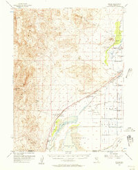 Toulon 1956 topographic map thumbnail