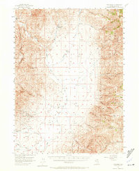 Tuscarora 1956 topographic map thumbnail