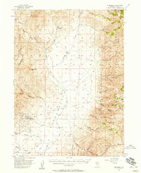 Tuscarora 1956 topographic map thumbnail