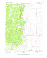 Tybo 1968 topographic map thumbnail