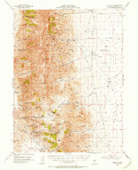Unionville 1954 topographic map thumbnail