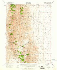 Unionville 1954 topographic map thumbnail