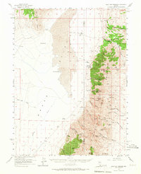 Walti Hot Springs 1956 topographic map thumbnail