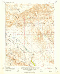 Weber Reservoir 1951 topographic map thumbnail