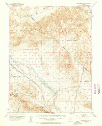 Weber Reservoir 1951 topographic map thumbnail