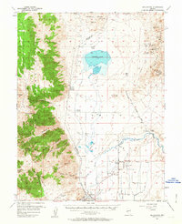 Wellington 1957 topographic map thumbnail