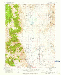 Wellington 1957 topographic map thumbnail