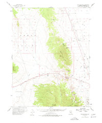 Whistler Mtn 1956 topographic map thumbnail