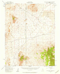 White Blotch Springs 1952 topographic map thumbnail
