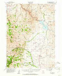 Wild Horse 1956 topographic map thumbnail
