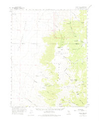 Wildcat Peak 1960 topographic map thumbnail