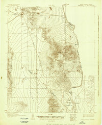 Mohave City 1926 topographic map thumbnail