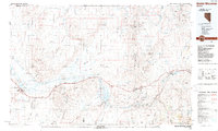 Battle Mountain 1988 topographic map thumbnail
