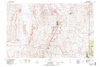 Caliente 1978 topographic map thumbnail