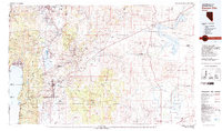Carson City 1979 topographic map thumbnail