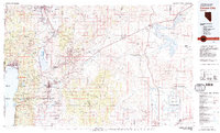 Carson City 1979 topographic map thumbnail