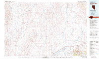 Double Mtn 1981 topographic map thumbnail
