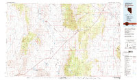 Duckwater 1980 topographic map thumbnail