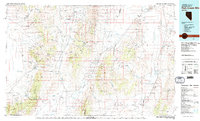 Fish Creek Mts 1982 topographic map thumbnail