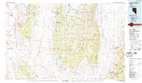 Ione Valley 1985 topographic map thumbnail