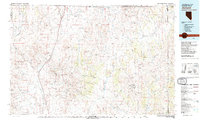 Jackpot 1982 topographic map thumbnail