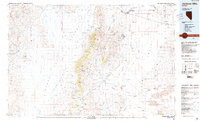 Jackson Mts 1985 topographic map thumbnail